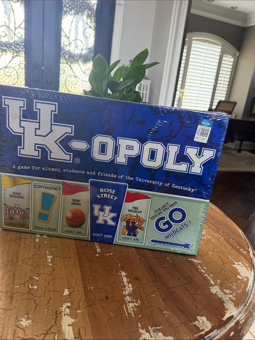 UK-Opoly University of Kentucky Board Game - Blue